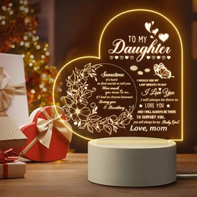 Gifts for Daughter, Daughter Gifts from Mom, to My Daughter Gift for Daughter