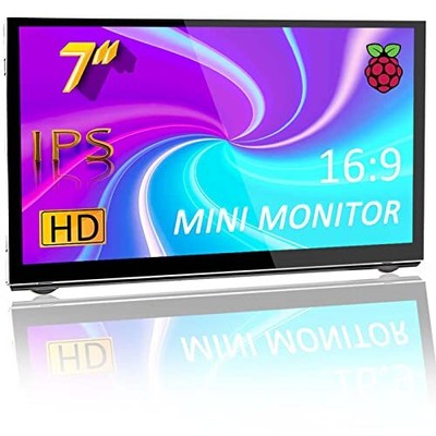 Mini Screen Monitor 7 Inch Portable Screen 800x480 Hdmi...