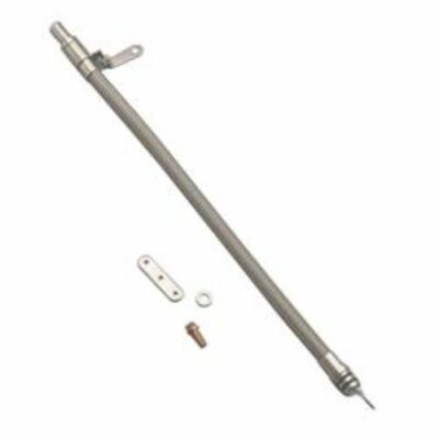 Milodon 22160 Transmission Dipstick Braided Stainless Steel Torqueflite 727