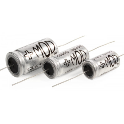 MOD 30uF @ 500V Axial Electrolytic Capacitor - Hi Temp - For Tube / HiFi Amps