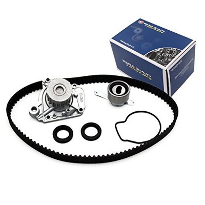 Timing Belt Kit Water Pump w/Gaskets Tensioner Fits 1996-2000 For Honda Civic...
