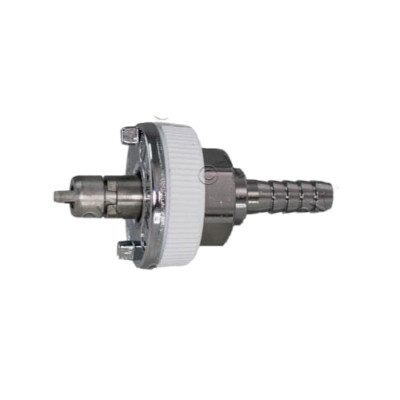 Gas Fitting Ohmeda Male Quick-Connect x 1/4'' Hose Barb, VAC /SUC Vacuum/ Suction