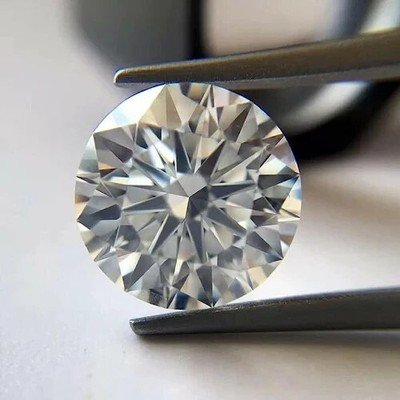 Natural D Color Shining Bright 4 Ct Round Lab Grown Diamonds Loose Gem Certified