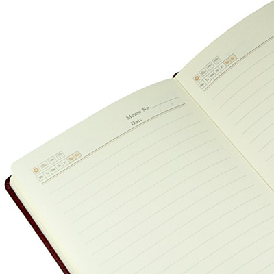 Littfun Leather Journal Diary, Notebook Burgundy
