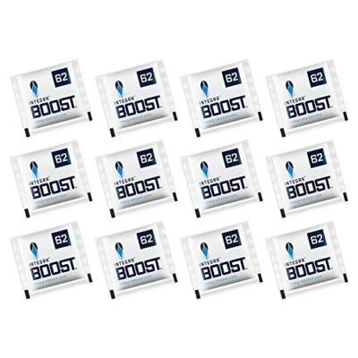 Integra Boost Medium 8 Gram Humidity Pack 62% 12Â Each packet includes a smart