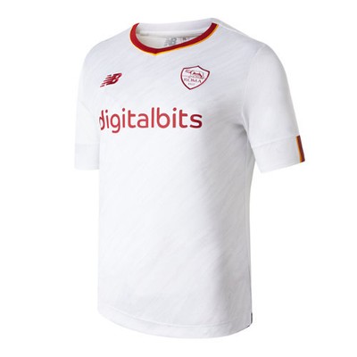 

Мужская выездная майка с коротким рукавом New Balance AS Roma, Черный