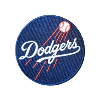 LB-03 - 日本製 00s LB-03 ワンショルダーレースシャツ Dodgers ピチT LA Dodgers Round Style Patch. Embroidered. Iron On Backing