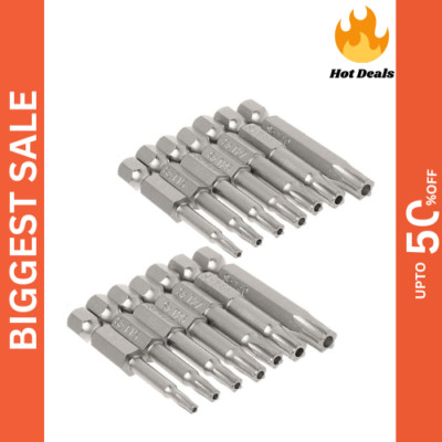 Mesee 5 Point Security Star Torx Screwdriver Bits Set 14Pcs One Size