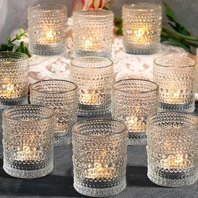 S For Wedding Candle Glass Diy Wax Filling 24 Clear