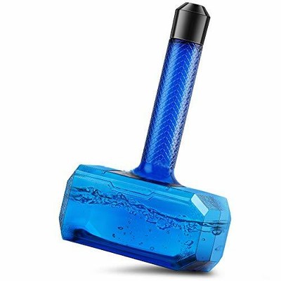Thor Hammer Water Bottle 1.7 Liter BPA Free Sports Novelty Gift Blue Black