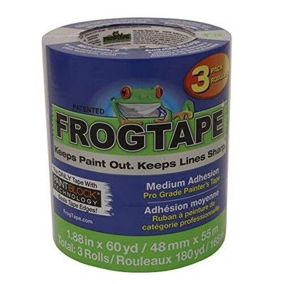 Shurtape CP-130 FrogTape Brand Pro Grade Painter's Tape: 2 in x 60 yds. (Blue) /