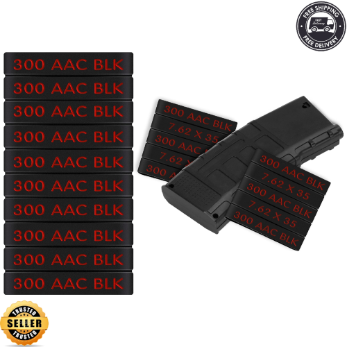 300 Blackout Magazine Marking Bands 300 AAC BLK 7.62 X 35 Mm 10 Pack NEW