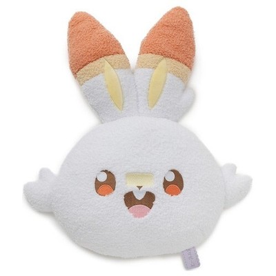 PC110 EX Pokemon Center Scorbunny Plush Face Cushion Pokemon PeacefulPlace Japan