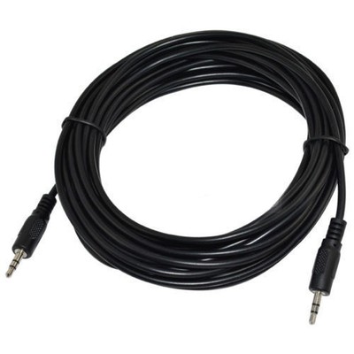 NEW 12FT 3.5mm Audio Stereo Headphone Male to Male Plastic Cable 12 FT