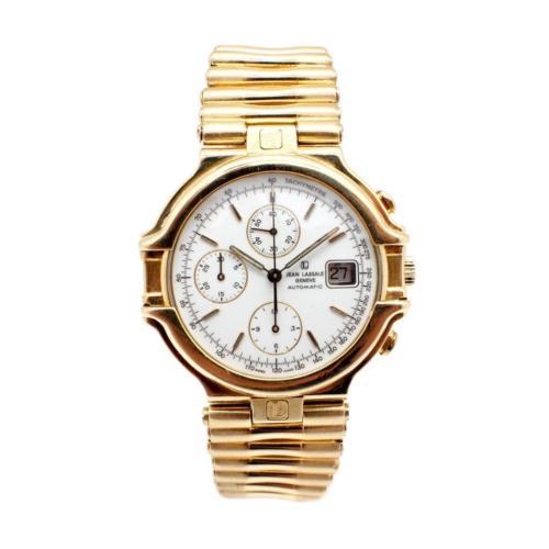 Seiko Lassale 8420-7369 Gold Tone Quartz Women's Watch Sz. 6