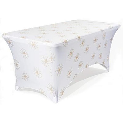 Fits 6' L Table Polyester/spandex Go...