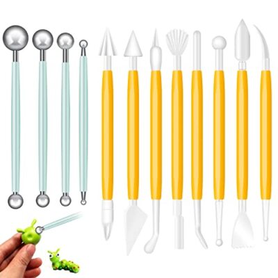 BONHHC Strumenti per Modellare Torte,Cake Modelling Decorating (v5l)