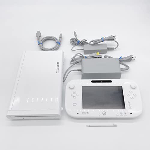 (未使用･未開封品)　Wii U プレミアムセット shiro (WUP-S-WAFC) vf3p617 Nintendo Wii U Premium Set shiro WUP-S-WAFC Japanese Ver. JP