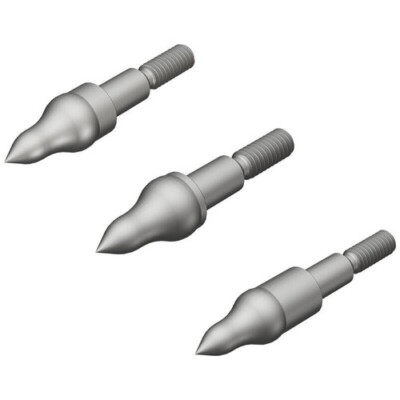 Gold Tip EZ-Pull Points - 85 Grain - .204'' Shafts or 9/32 Threads - 12 Pack
