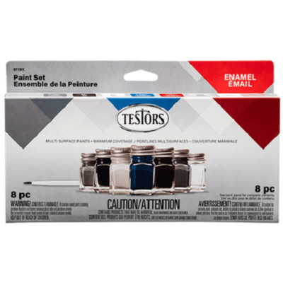 Testors Model Paint #9119 Gloss Enamel Paint Set Free Shipping
