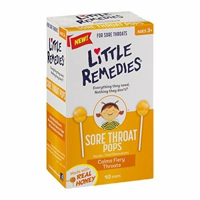 2 Pack Little Colds Honey Pops For Childrens Cough 10 Pops Each