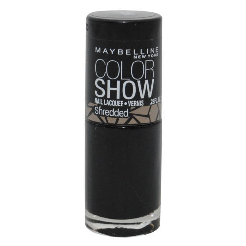 Esmalte de uñas negro Maybelline