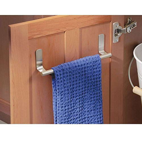 Self Adhesive Kitchen Towel Bar Towels Rack Holder Brushed Stainless