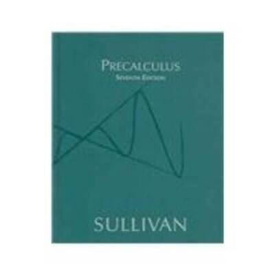 Precalculus - Hardcover By Sullivan, Michael - VERY GOOD