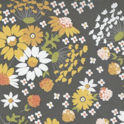 Cozy Up By Corey Yoder For Moda - Grey Floral Harvest  #29120-16