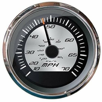 Faria Platinum 4'' Speedometer - 70 MPH (Mechanical)