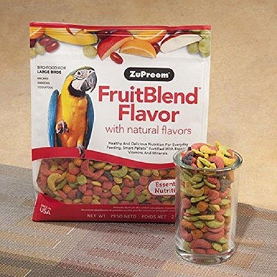 ZuPreem Fruit Blend Diet for Large Birds, 3.5-Pound