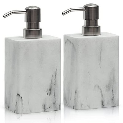Dispenser Set Of 2 Hand And Dish Soap Dispenser For