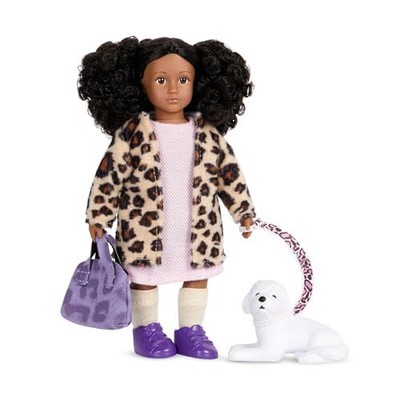 Lori   Mini Doll & Toy Dog   6-inch Doll & Bichon Frise Pup   Play Set with O...