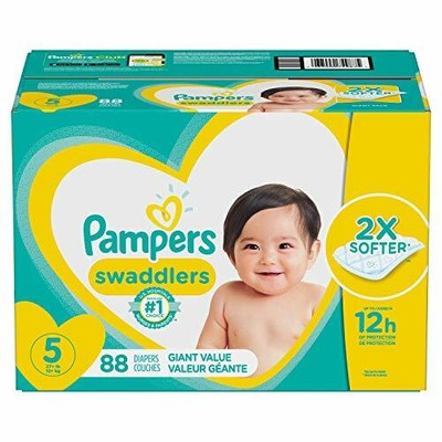 diapers swaddlers pampers disposable count giant pack baby
