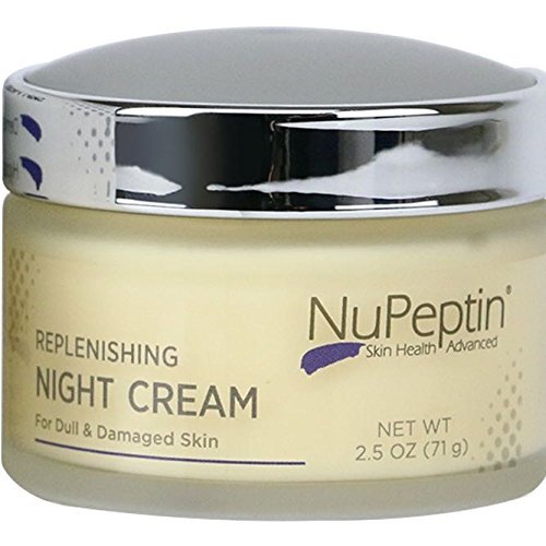 NuPeptin Replenishing Night Cream For Dull & Damaged Skin 2.5 Oz