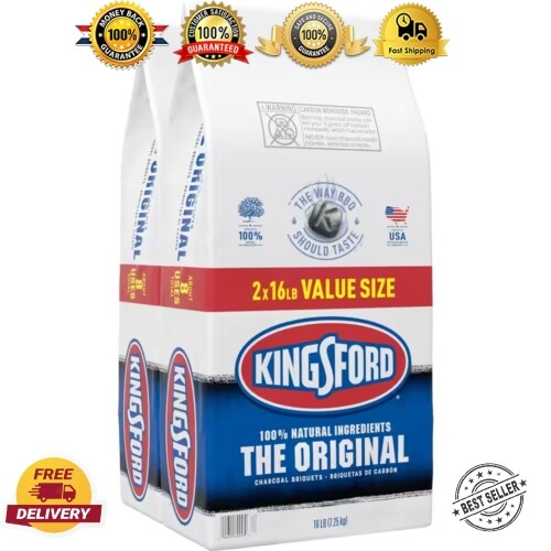 Kingsford Original BBQ Smoker Charcoal Grilling Natural Briq