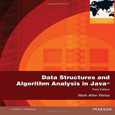 Data Structures and Algorithm Analysis in Java - 3rd Edition