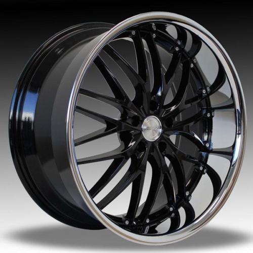 22 inch 22x10.5 1AV ZX4 BLACK MACHINED wheel rim 5x4.5 5x114
