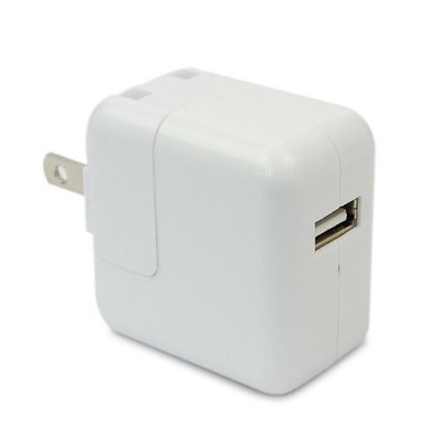 White USB AC Wall Charger Power Adapter for Apple iPad 1/2/3 1st Generation Gen