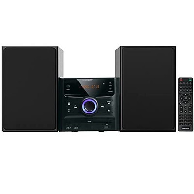 Shelf System For Home With Bluetooth, Cd Player, Fm Radio, Mini Stereo
