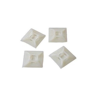 StarTech.com Self-adhesive Nylon Cable Tie Mounts - Pkg of 100 (HC102)