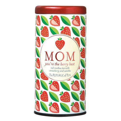 Mom You'Re the Berry Best Tea, 36 Tea Bags, Gourmet Tea, Strawberry Vanilla Tea