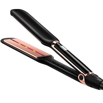 Tourmaline Ceramic Hair Straightener 2 Inch Wide