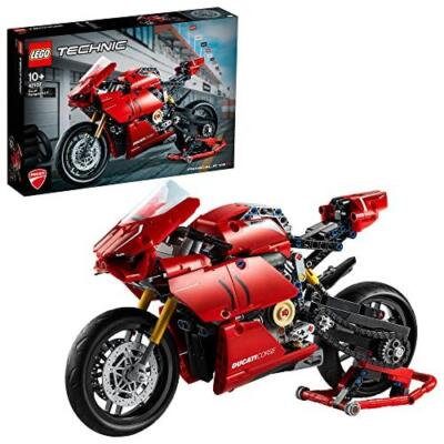 LEGO Technic Ducati Panigale V4 R 42107 Stem 646 Pieces 2020 Model Vehicle New-