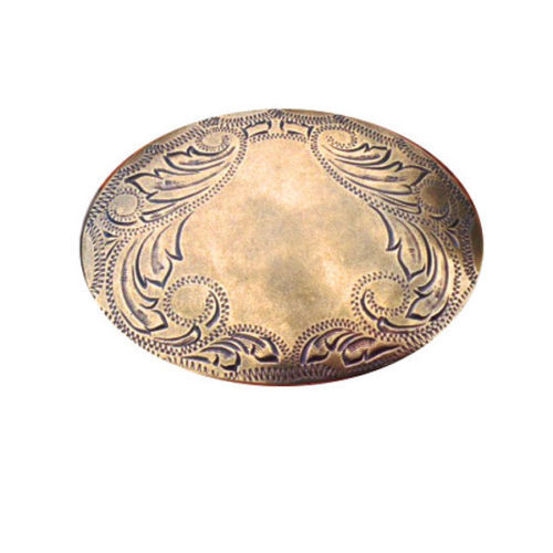 Cowboy Men's Brass Belt Buckles