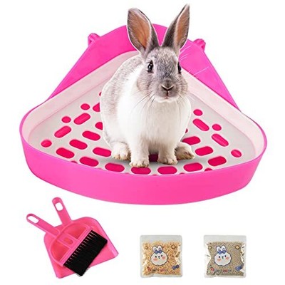 Bunny Potty Training Corner Small Animal Toilet Li...