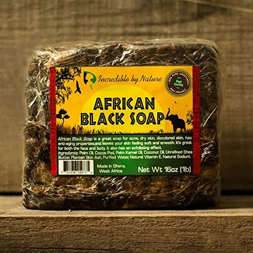 1 Mejor Jabon Negro Africano De Calidad a Granel De 1 Libra Raw Jabon Organic...