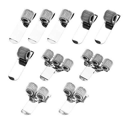 Spring Clip Pocket Holder Set For Notebook Clipboard Single ...