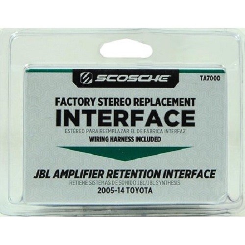 Scosche 2004 - 2015  Toyota JBL Amplifer Retention Interface New Free Shipping