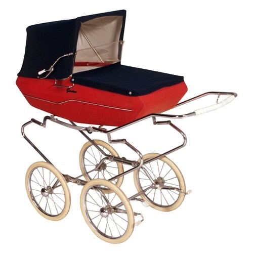イギリスヴィンテージ 1940年 ドール乳母車 baby carriage 小 イギリスヴィンテージ 1940年 ドール乳母車 baby carriage 大